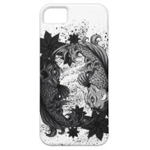 Koi Yin Yang Vector Illustration iPhone 5 Cover