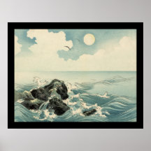 Kojima Island (black) Print