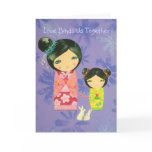 Kokeshi Love Binds Us Together (Mother's Day Card)