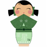 Kokeshi Star Photo Sculpture photo sculptures