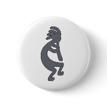 Kokopelli Dancing Figure Tribal Woman Hopi Dance