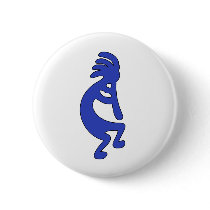 Kokopelli Dancing Figure Tribal Woman Hopi Dance