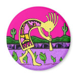 Kokopelli, Flute Player of the Desert Magnet