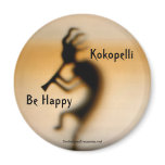 Kokopelli Joy Good Luck Happiness Funny Magnet