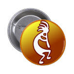 Kokopelli Pinback Button
