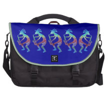 Kokopelli Plays the Sax Laptop Bag