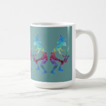 Kokopelli Plays the Sax Mugs