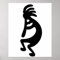 'Kokopelli' Print