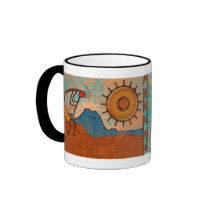 Kokopelli - Rock Art Mug