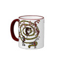 Kokopelli & Spiral - Mug #7