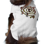 Kokopelli & Spiral - Pet Shirt #2 pet clothing
