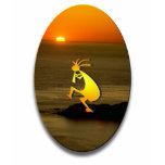 Kokopelli Sunset #2 t-shirts