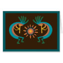 Kokopelli with Sun Southwest cards