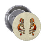 "Kokopelli's Flute"  Button