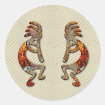"Kokopelli's Flute" Stickers
