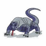 Komodo Dragon embroidered shirts