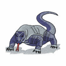 Komodo Dragon Embroidered Shirt