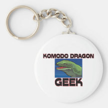 Komodo Dragon Geek Key Chains