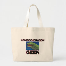 Komodo Dragon Geek Tote Bag