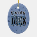 Komondor DUDE Ornaments