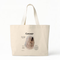 Komondor History Design Tote Bag