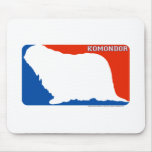 Komondor Major League Dog Mousepad