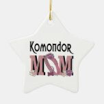 Komondor MOM Christmas Tree Ornament