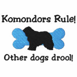 Komondors Rule Embroidered T-Shirt embroidered shirts
