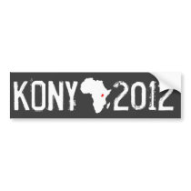 Kony 2012 bumper stickers