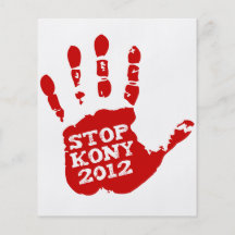 Kony 2012 Handprint Stop Joseph Kony Flyers
