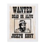 Kony 2012 Joseph Kony Wanted Poster Personalised Flyer