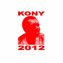 Kony 2012. Make Invisible Children Visible. Now. Photo Sculpture