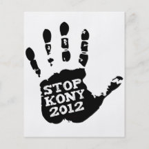Kony 2012 Stop Joseph Kony Hand Flyer Design
