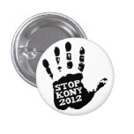 Kony 2012 Stop Joseph Kony Hand Pinback Button