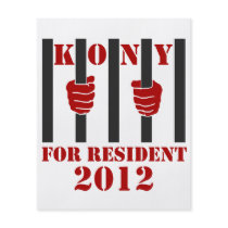 Kony 2012 Stop Joseph Kony Prison Full Colour Flyer
