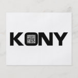 Kony 2012 Video QR Code Joseph Kony Full Colour Flyer