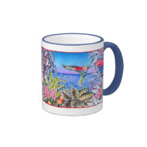 Kookaburra and Rainbow Lorikeets Mug