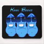 Kool Beenz ~ feat Big Blue Mouse Mat