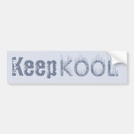 Kool - Ice Cold Design Bumper Sticker