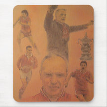 Kop Kings Mousepad by Colin Carr-Nall