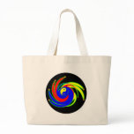 Kopapelli Yin-Yang Abstract Bag