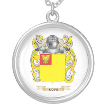 Kops Coat of Arms (Family Crest) Pendants