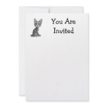 Korat Caricature invitations