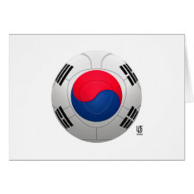 Korea Republic 대한민국 Football Card