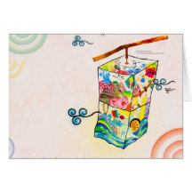 Korean art and culture greeting cards