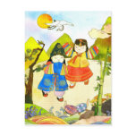 Korean Baby's First Birthday postcards