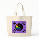 Korean GLBT Pride Flag bags