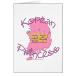 Korean Princess Greeting Card