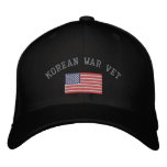 Korean Vet with American Flag
