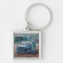 Korean War Hero Keychain